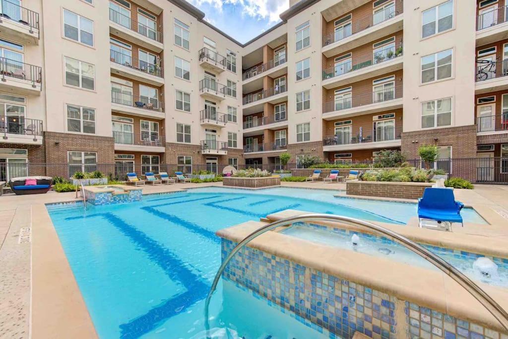 Trendy Downtown 1Bd/Freeparking/Wi-Fi/Pool Apartment Houston Ngoại thất bức ảnh